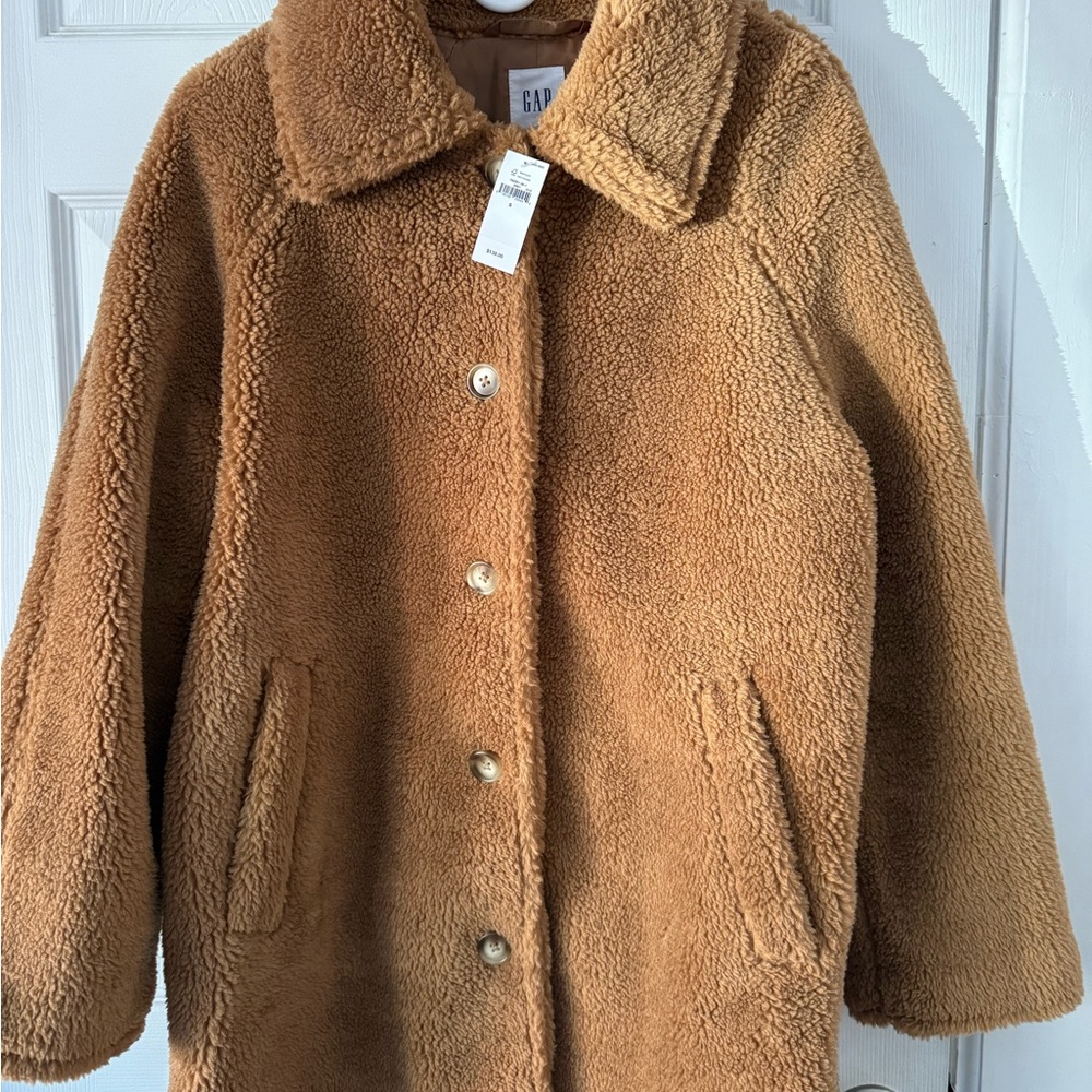 GAP Tan Sherpa Jacket